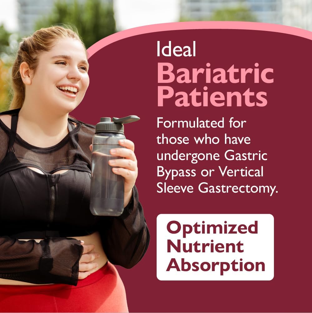 Celebrate Vitamins Bariatric Multivitamin without Iron - Post Gastric Bypass and Gastrectomy - Vitamins A, B, D, E and Minerals (90 Capsules)