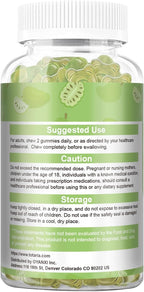 Totaria Sugar Free Soursop Oil Graviola Sea Moss Gummies - Apoyo Digestivo, Sueño, Piel, Inmunidad y Antioxidante - Guanábana con Musgo Marino, 150mg Aceite de Semilla Negra Orgánico No-OGM Vegano