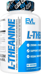Evlution L-Teanina 200 mg Cápsulas para la Concentración y Relajación