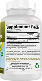 Best Naturals Fenogreco Semilla 610 mg 180 Cápsulas