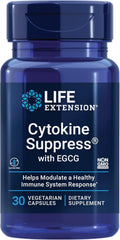 Life Extension Cytokine Suppress with EGCG, 30 Tablets