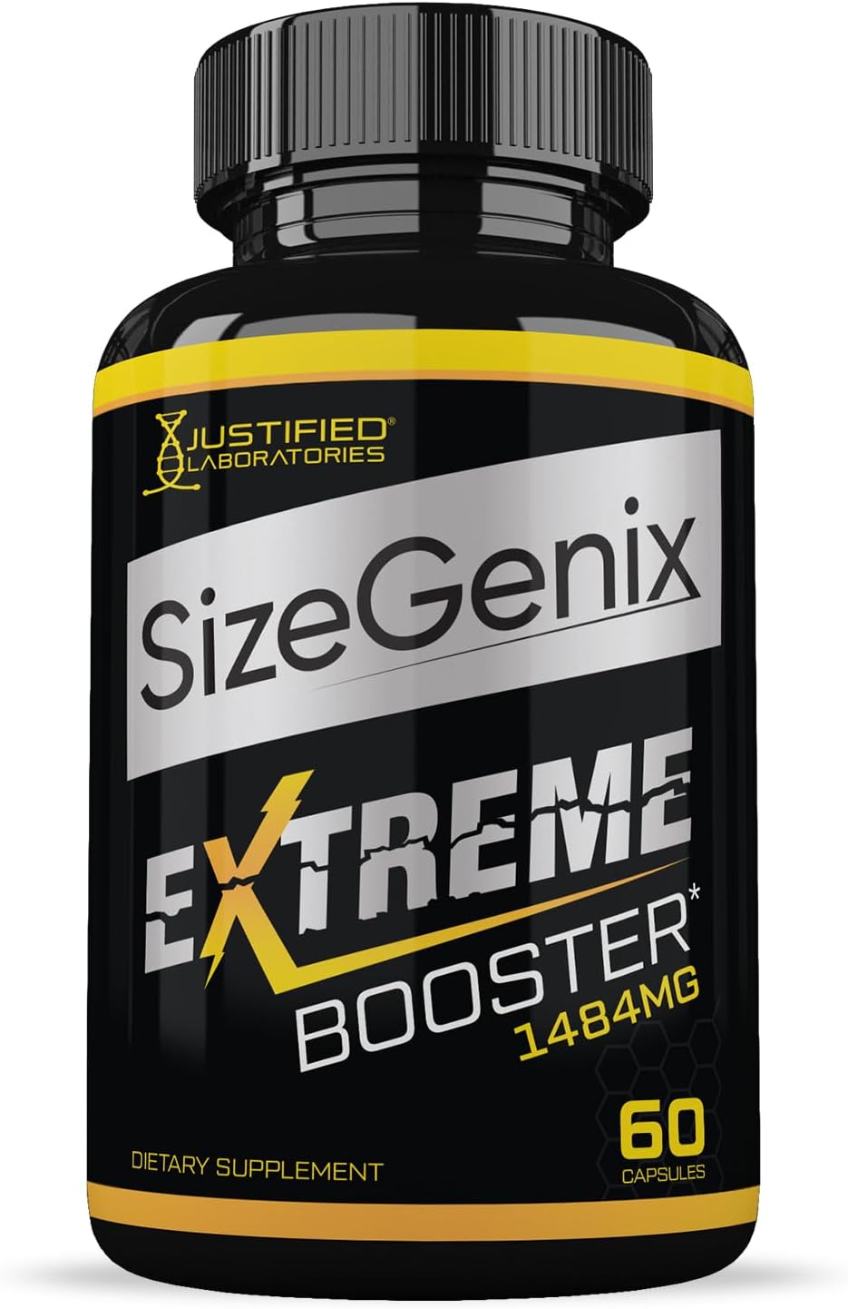 Justified Laboratories Sizegenix Men's Health Supplement – 120 Cápsulas (2 Envases)