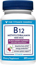 The Vitamin Shoppe Vitamina B12 1.000 mcg - 120 Comprimidos Bucales
