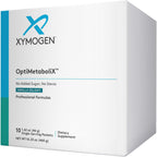 XYMOGEN OptiMetaboliX - Suplemento metabólico con vitamina B12 y folato - Canela y B9 - Sin azúcar añadido, vegano y sin gluten - Vainilla Delight (10 porciones)