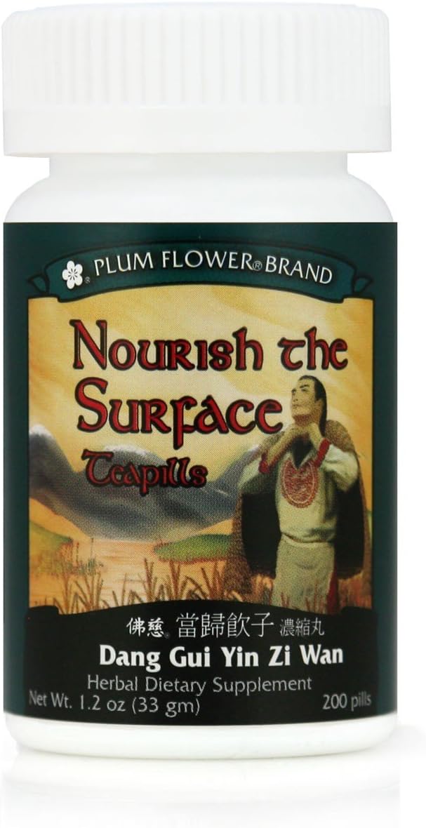 Nourish the Surface Teapills (Dang Gui Yin Zi Wan), 200 comprimidos - Plum Flower