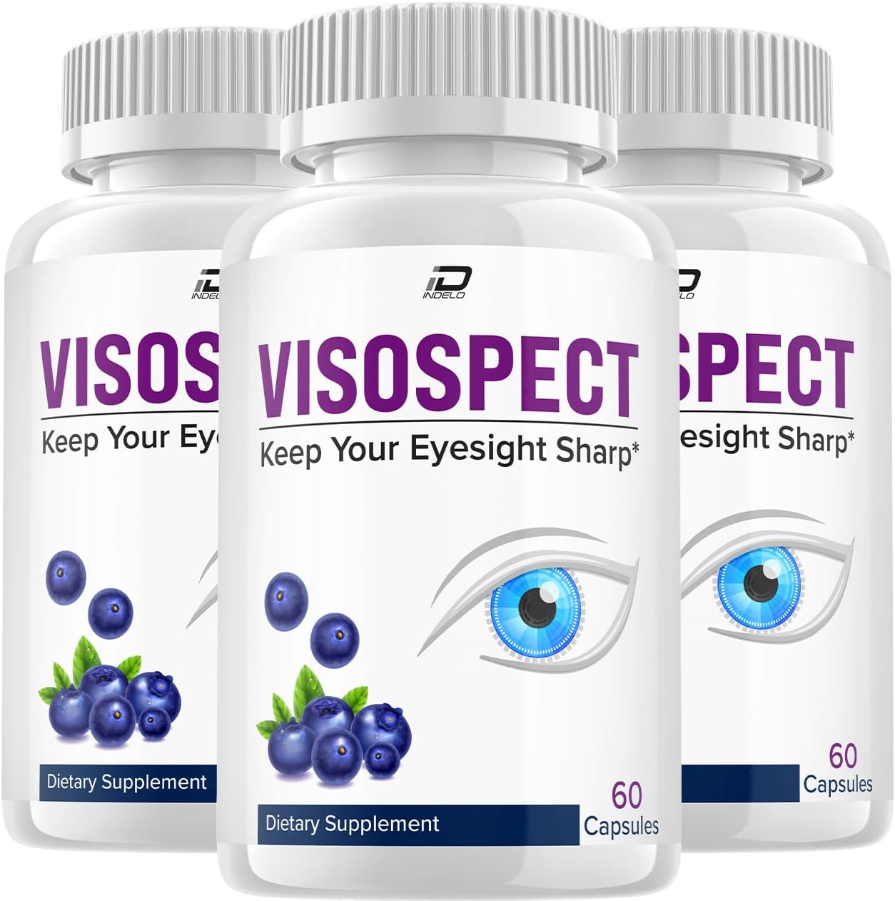 Visospect Plus - Complemento alimenticio para la salud ocular (180 cápsulas)