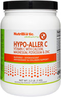 NutriBiotic Hypo-Aller C Polvo Vitamina C y Minerales, 2.2 Lb