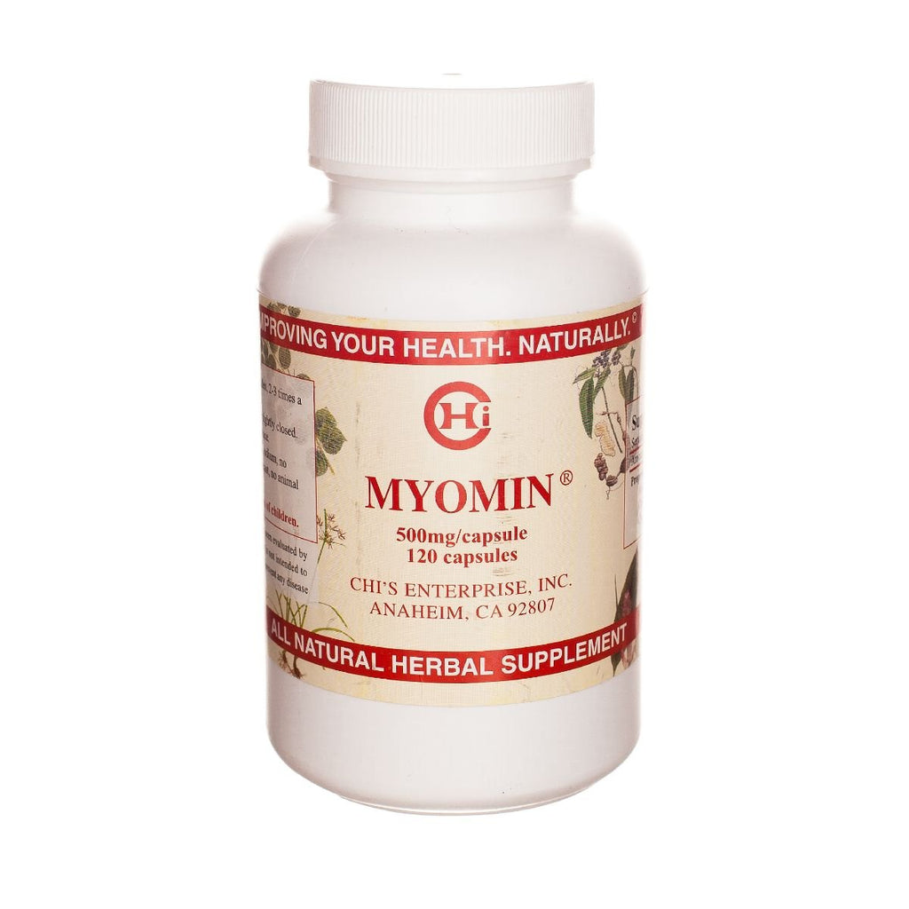 Chi's Enterprise Myomin 500mg - 120 Cápsulas - Suplemento Herbal