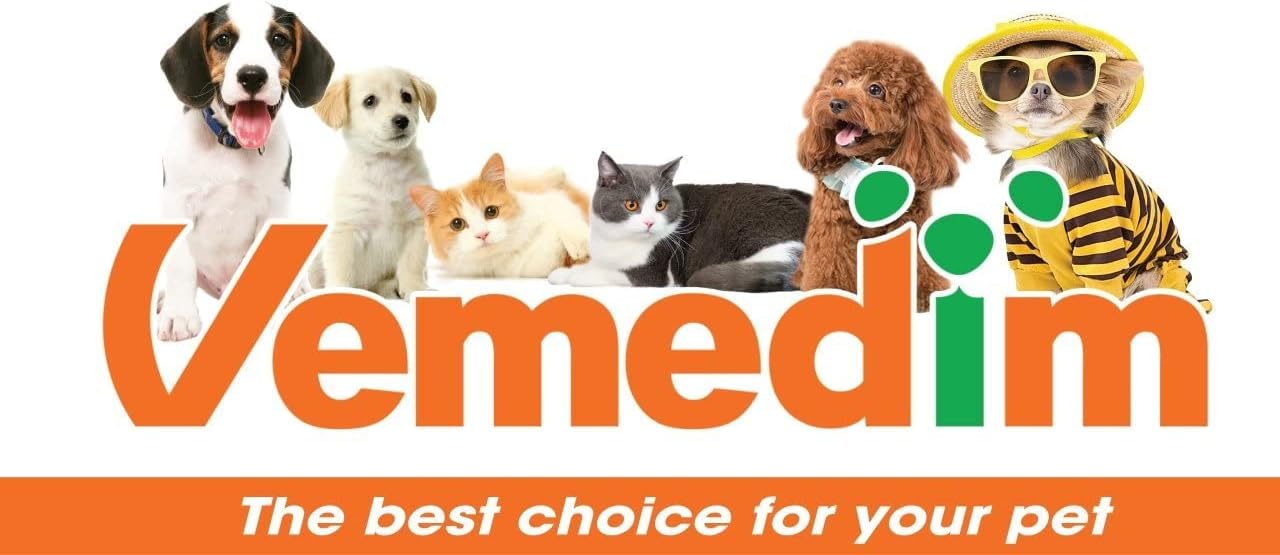 Vemedim Probisol Pets, Polvo Probiótico para Perros y Gatos, 30 Sobres de 150g