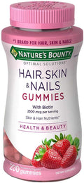 Nature's Bounty Gomitas para Piel, Cabello y Uñas, 230 unidades