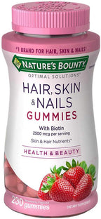 Nature's Bounty Gomitas para Piel, Cabello y Uñas, 230 unidades