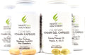 Clear Skin Acne Vitamin System | 20 Antioxidants and Minerals | 240 Capsules