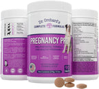 Dr Orchards Pregnancy Pro Vitaminas prenatales para perros - Suplemento premium para embarazo, lactancia y salud del cachorro, 90 comprimidos