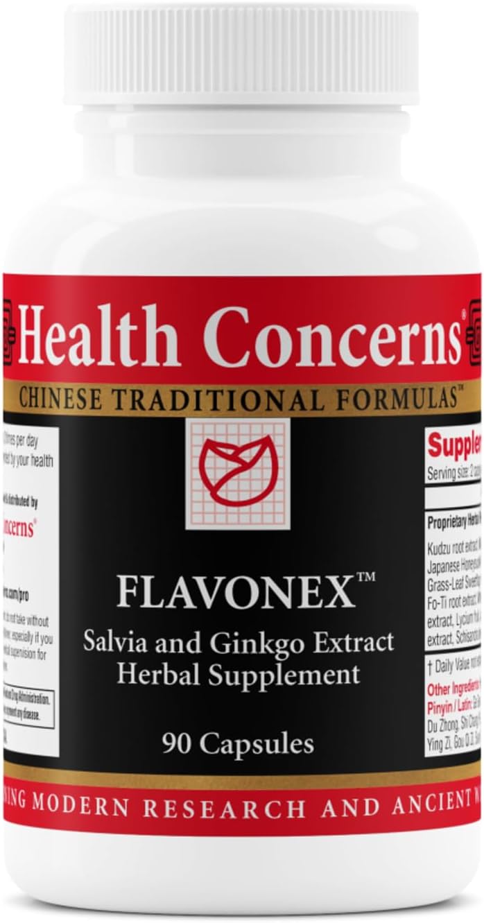 Health Concerns Flavonex – Complemento Alimenticio para Circulación y Salud Cerebral (90 Cápsulas)