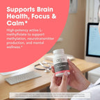 MethylPro L-Metilfolato 15 mg - 5-MTHF Activo para MTHFR - 60 Cápsulas