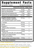 Relaxium FocusMax, Suplemento para la Salud Cerebral y el Enfoque, Apoya la Concentración, Memoria y Claridad Mental, Formulado por un Neurólogo, 30 Cápsulas Veganas
