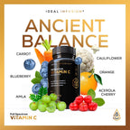 Complemento de Vitamina C de Alimentos Integrales 675 mg – Complejo de Vitamina C de Origen Vegetal con Naranjas Orgánicas, Acerola y Cofactores Naturales – Apoyo Inmunitario y Antioxidante – Vegano – 120 Cápsulas