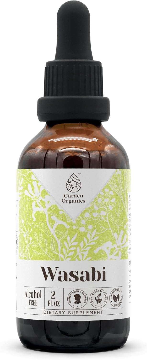 Extracto de Wasabi Natural Sin Alcohol (60 ml) - Garden Organics