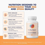 FullWell Fertility Booster - Conception Support for Men & Women - 60 Cápsulas (30 Servicios)