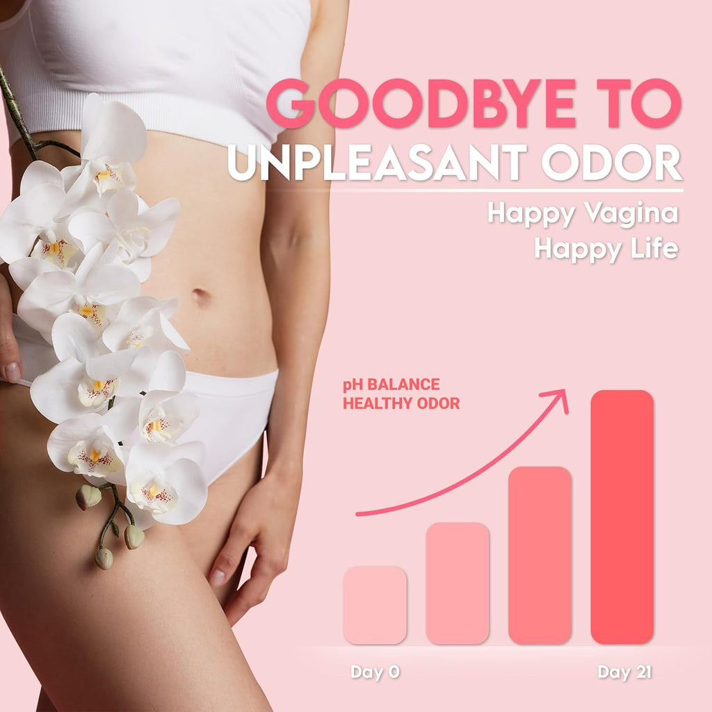Airboy Gominolas Probióticas Vaginales para Mujeres, Sabor Piña – 60 Gominolas