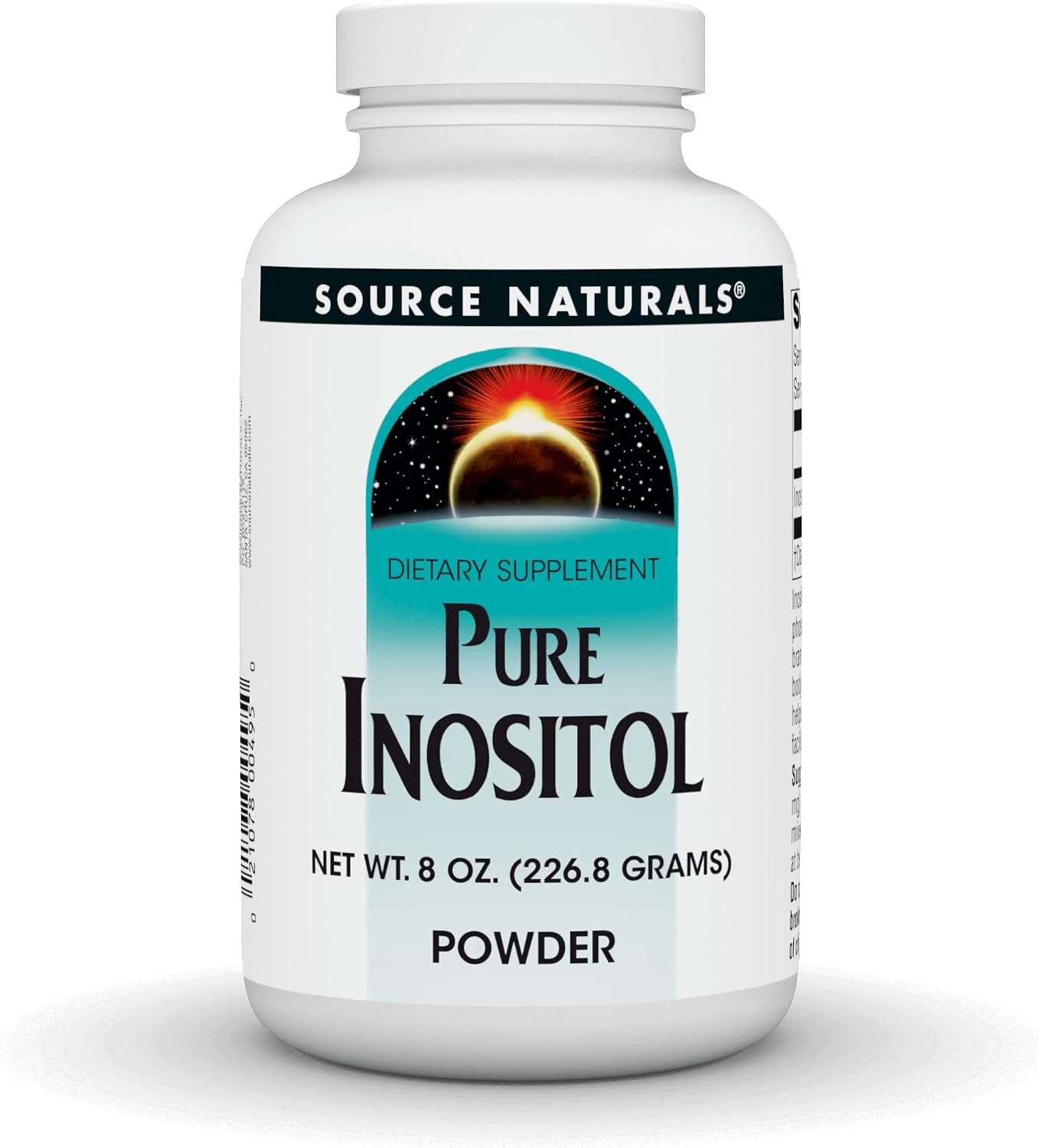 Source Naturals Inositol Puro en Polvo - 113 g (4 oz) - Complemento Alimenticio