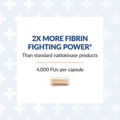 Arthur Andrew Medical Nattovena Nattokinasa 4000 FU 180 Cápsulas – Image 3