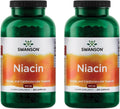 Swanson Niacina (B3) 500 mg - 250 Cápsulas (Pack de 2)