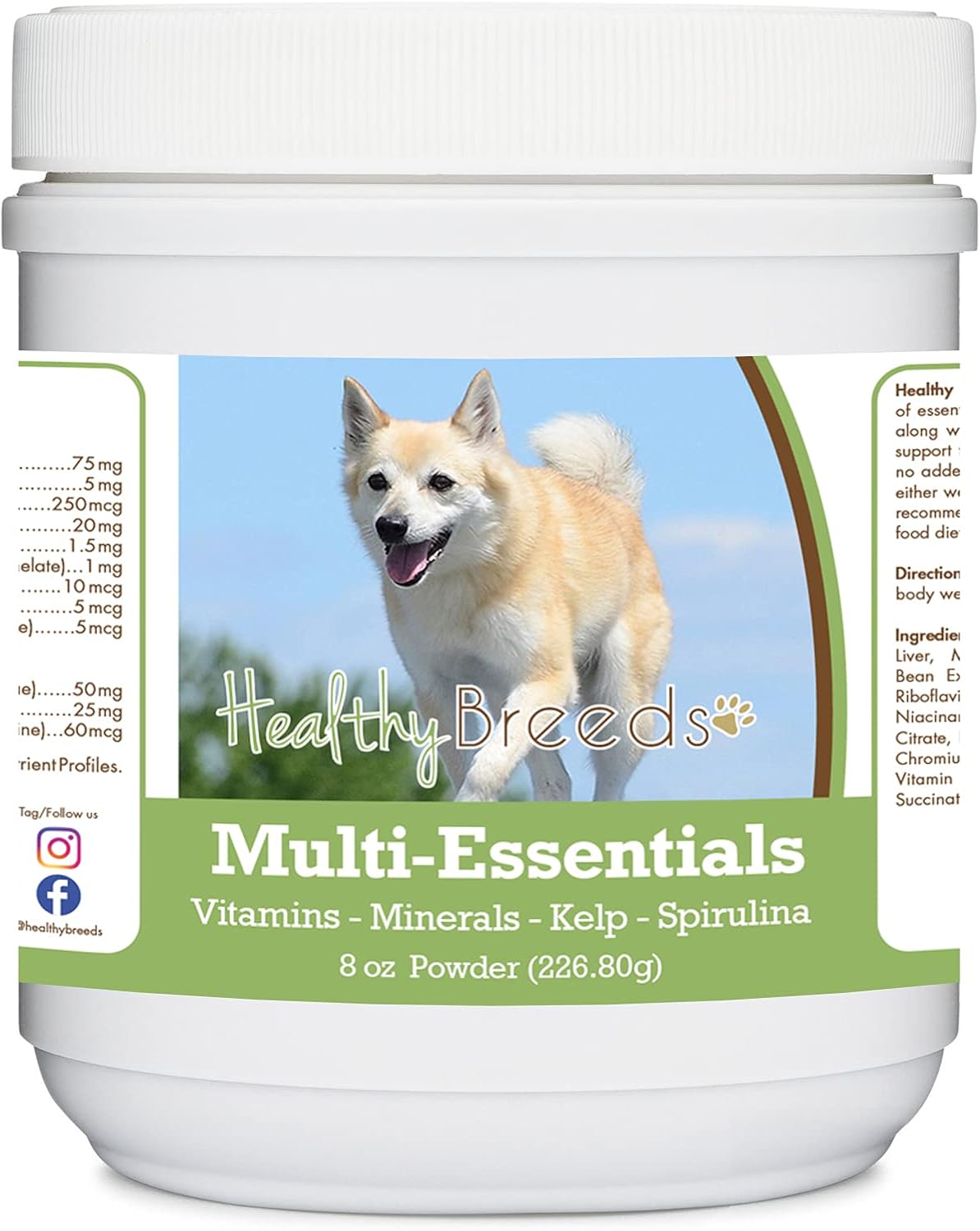 Healthy Breeds Norwegian Buhund Multi-Essentials Powder for Dogs - 8 oz (227 g)