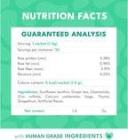 Natural PET Biodent Complemento Nutricional para Perros, Sabor Pollo y Finas Hierbas, 30 Sobres