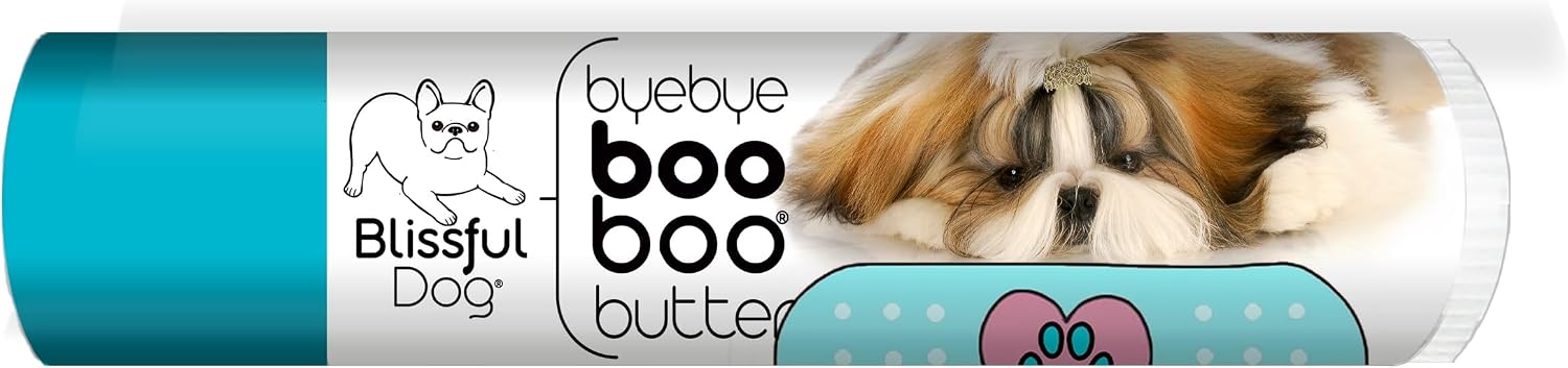 The Blissful Dog Tubo de 4,25 g Manteca Booboo para Shih Tzu