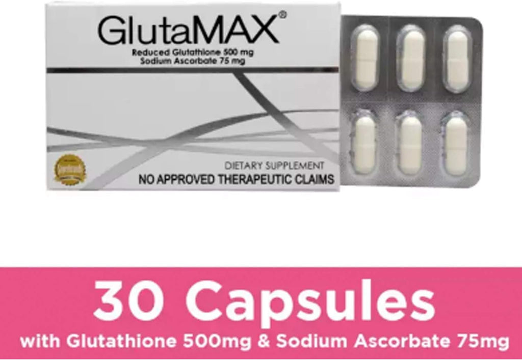 GlutaMAX Cápsulas de Glutatión y Vitamina C, 10 cápsulas