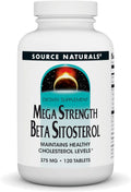 Source Naturals Mega Strength Beta Sitosterol 375mg - 120 Comprimidos