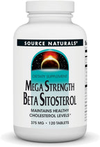 Source Naturals Mega Strength Beta Sitosterol 375mg - 120 Comprimidos