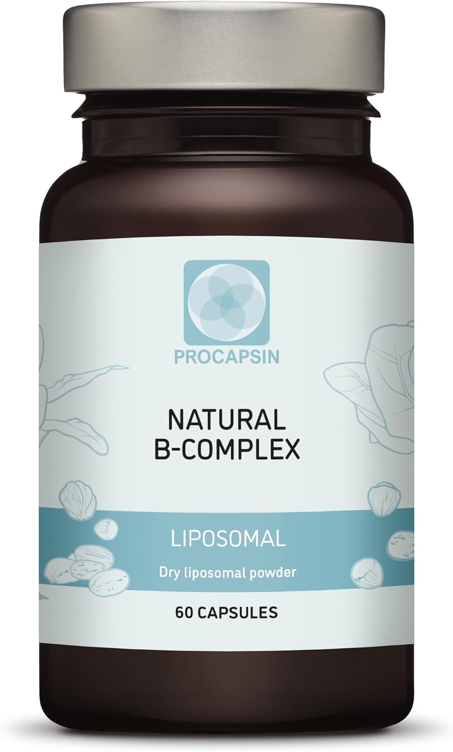 Complejo B Liposomal Natural con las 6 Vitaminas B Esenciales (60 Cápsulas)