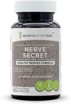 Secrets of the Tribe Nerve Secret - Fórmula Herbal para Nervios Saludables (60 Cápsulas)