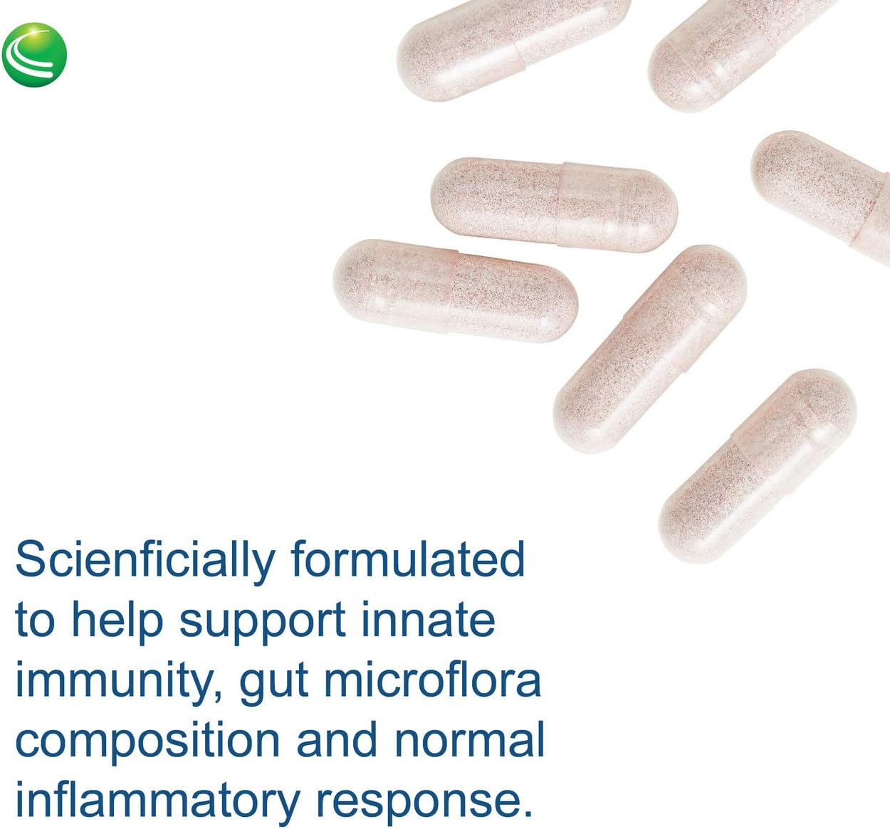 Nutra BioGenesis DysbioX - Cápsulas de Té Verde, Apoyo Antioxidante con Vitamina C, Zinc y Extracto de Uva - 60 Cápsulas Veganas