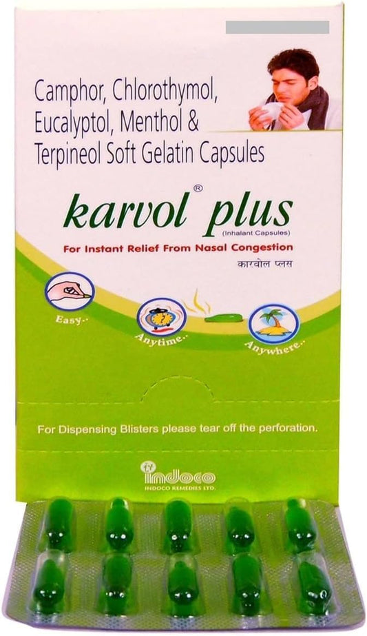 (Pack de 3 Tiras) KARVOLL Plus (15 Cápsulas cada una) - de pharmacylife