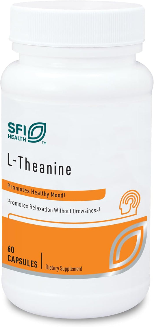 Klaire Labs L-Teanina - 100mg Suntheanine (60 Cápsulas)