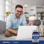 Piping Rock L-Theanine 200mg, 60 Capsules, Double Strength, Non-GMO, Gluten Free