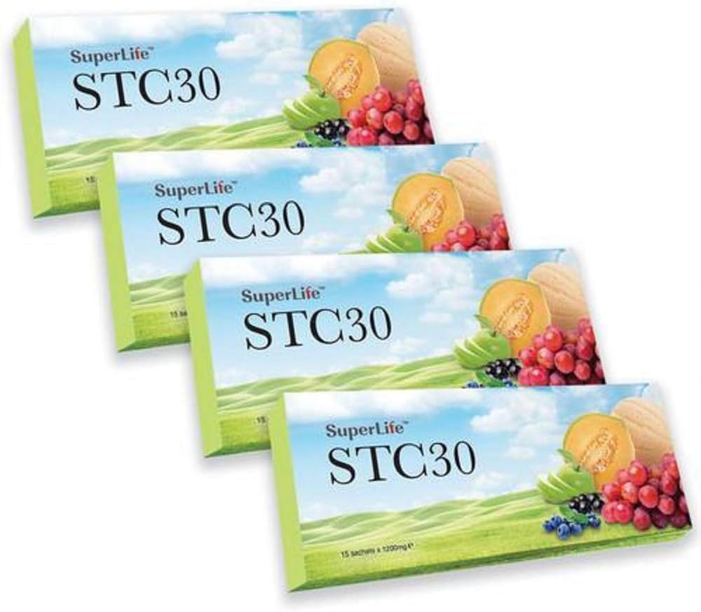 STC30 Superlife - 4 Paquetes (60 Sobres)