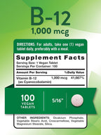 Nature's Truth B12 1000 mcg - 150 Cápsulas Blandas (Pack de 2)