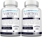 Approved Science VertiSyl - Ginkgo Biloba, Jengibre, Vitamina D3, BioPerine - 60 Cápsulas