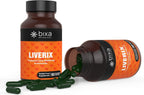 bixa BOTANICAL Liverix Cápsulas - Guduchi (Giloy), Phyllanthus niruri, Kutaki Extracto - 60 Cápsulas Veganas (450 mg)