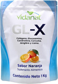 Vidanat GL-X Orange 1Kg – Suplemento Articular con Glucosamina, Condroitina, Cúrcuma y Colágeno – Sabor Naranja