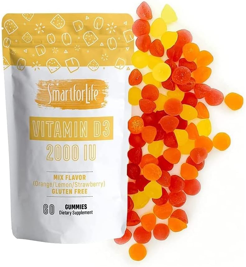 Smart for Life Vitamin D3 Gummies 2000 IU - 60 Gominolas