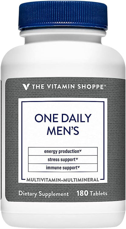 The Vitamin Shoppe One Daily Multivitamínico – Vitamina E (tocoferol): Protege las células del estrés oxidativo. – Image 5