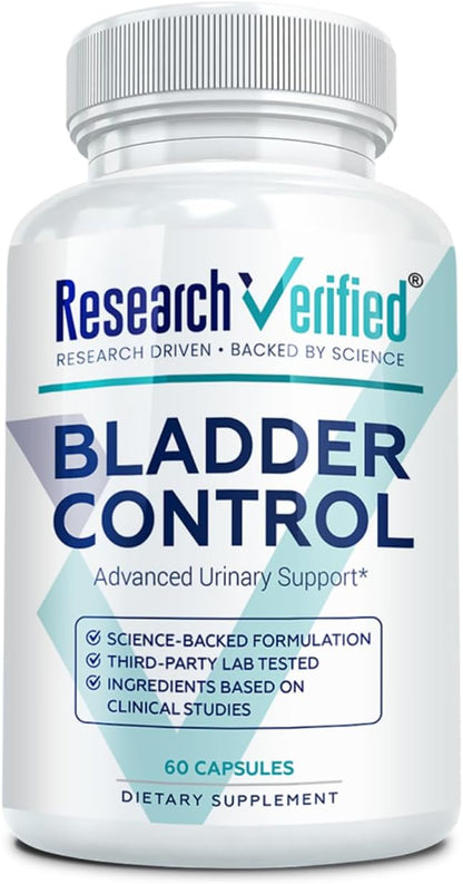 Research Verified Control de Vejiga - – Apoyo para reducir la sensación de urgencia y las pérdidas ocasionales. – Image 1