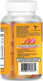 Airborne Gummies Sabor Frutas Variadas con Vitamina C, 750 mg, 42 Gominolas (Pack de 2)