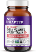 New Chapter Every Woman's One Daily 55+ - Multivitamínico para Mujeres - 96 Comprimidos