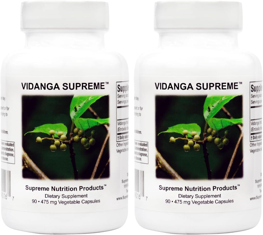 Supreme Nutrition Vidanga Supreme, 90 Cápsulas Vegetarianas